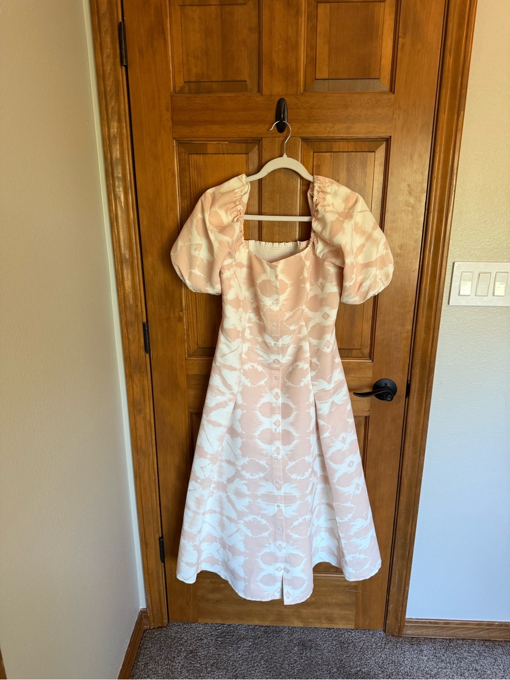 Anthropologie Sachin + Babi Shannon Puff-Sleeve Midi Dress - Picture 5 of 7